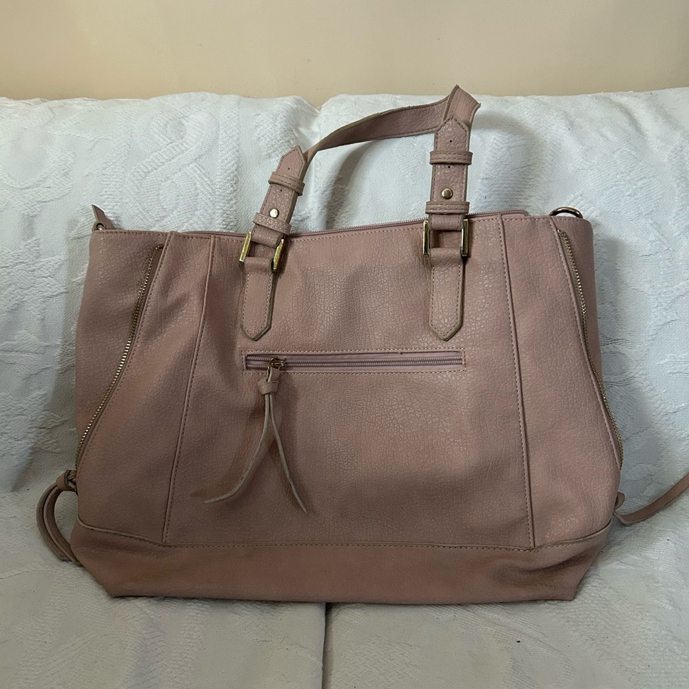 Pale Pink Briefcase